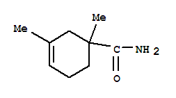 (9ci)-1,3-二甲基-3-环己烯-1-羧酰胺结构式_93296-93-6结构式