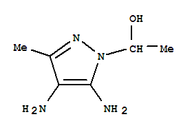 4,5-二氨基--alpha-,3-二甲基-1H-吡唑-1-甲醇结构式_934697-53-7结构式