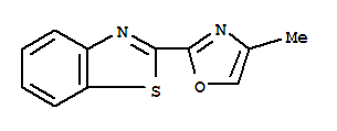 (9ci)-2-(4-甲基-2-噁唑)-苯并噻唑结构式_93472-34-5结构式