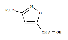 3-(三氟甲基)-5-(羟基甲基)异噁唑结构式_93498-41-0结构式