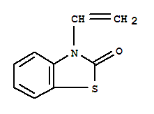 (9ci)-3-乙烯-2(3H)-苯并噻唑酮结构式_93549-69-0结构式