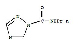 (9ci)-n-丙基-1H-1,2,4-噻唑-1-羧酰胺结构式_93605-67-5结构式