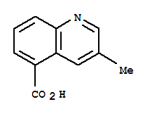 3-甲基喹啉-5-羧酸结构式_94975-86-7结构式