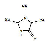 (9ci)-1,2,5-三甲基-4-咪唑啉酮结构式_95455-39-3结构式
