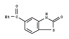 (9ci)-5-(1-氧代丙基)-2(3H)-苯并噻唑酮结构式_95657-81-1结构式