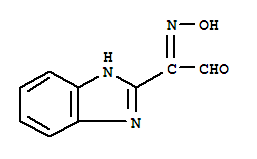 (9ci)-alpha-(羟基亚氨基)-1H-苯并咪唑-2-乙醛结构式_95904-65-7结构式