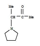 (6ci,9ci)-3-(1-吡咯烷)-2-丁酮结构式_97073-15-9结构式
