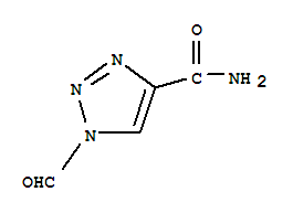 (9ci)-1-甲酰基-1H-1,2,3-噻唑-4-羧酰胺结构式_97131-36-7结构式