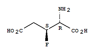 (3r)-rel-(9ci)-3-氟-D-谷氨酸结构式_97550-64-6结构式