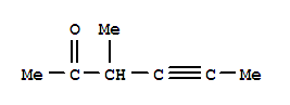 (6ci)-3-甲基-4-己炔-2-酮结构式_98272-19-6结构式