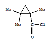 (6ci)-1,2,2-三甲基-环丙烷羰酰氯结构式_98431-01-7结构式