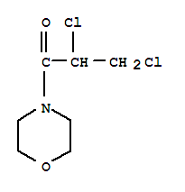 (6ci)-4-(2,3-二氯丙酰基)-吗啉结构式_98431-27-7结构式