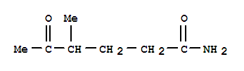 (6ci)-4-甲基-5-氧代-己酰胺结构式_98435-71-3结构式