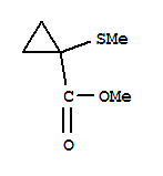 (6ci)-1-(甲基硫代)-环丙烷羧酸甲酯结构式_98485-43-9结构式