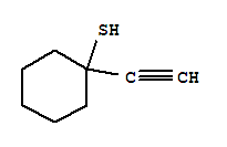 (6ci)-1-乙炔-环己烷硫醇结构式_98559-20-7结构式
