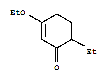 (9ci)-3-乙氧基-6-乙基-2-环己烯-1-酮结构式_99163-03-8结构式