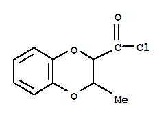 (6ci)-3-甲基-1,4-苯并二噁烷-2-羰酰氯结构式_99184-03-9结构式