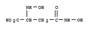 (6CI)-N-羟基(羟基氨基)-琥珀酰胺酸结构式_99417-91-1结构式