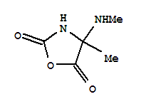 2,5-Oxazolidinedione,4-methyl-4-methylamino-(6ci)Structure,99418-88-9Structure 2,5-Oxazolidinedione,4-methyl-4-methylamino-(6ci) Structure,99418-88-9Structure