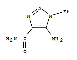 (6ci,9ci)-5-氨基-1-乙基-1H-1,2,3-噻唑-4-羧酰胺结构式_99420-47-0结构式