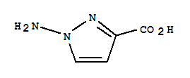 (9ci)-1-氨基-1H-吡唑-3-羧酸结构式_99939-08-9结构式