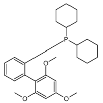 2-二环己基膦-2,4,6-三甲氧基联苯结构式_1000171-05-0结构式