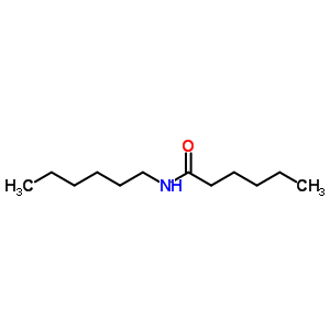 n-己基-己酰胺结构式_10264-29-6结构式