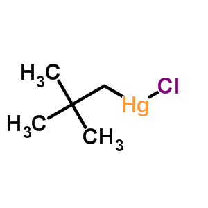 氯(2,2-二甲基丙基)-汞结构式_10284-47-6结构式