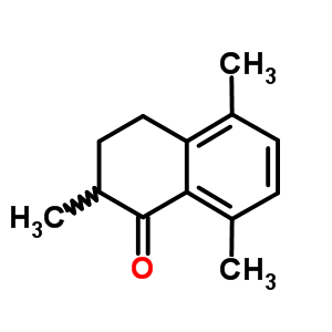 3,4-二氢-2,5,8-三甲基-1(2H)-萘酮结构式_10468-59-4结构式