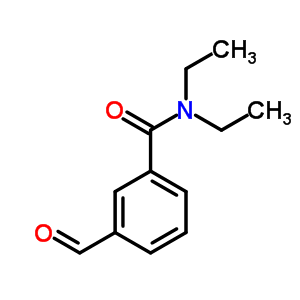 3-甲酰基-N,N-二乙基苯甲酰胺结构式_105394-85-2结构式