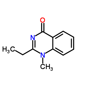 2-乙基-1-甲基-4(1H)-喹唑啉酮结构式_10553-04-5结构式