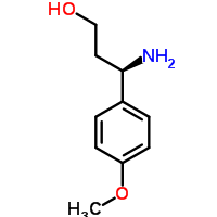 (R)-gamma-氨基-4-甲氧基苯丙醇结构式_1071436-31-1结构式
