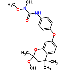 甲氧苯草隆结构式_111578-32-6结构式