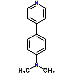 N,N-二甲基-4-(4-吡啶)-苯胺结构式_1137-80-0结构式