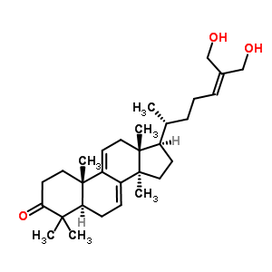 灵芝醇 F结构式_114567-47-4结构式