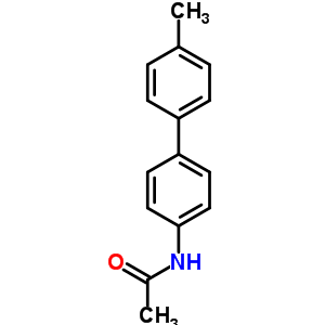 n-(4-甲基[1,1-联苯]-4-基)-乙酰胺结构式_1215-21-0结构式