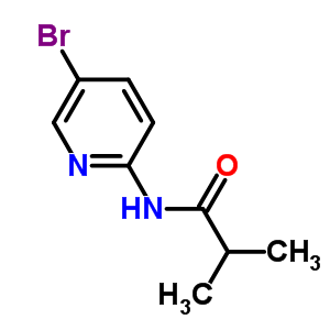 N-(5-溴-2-吡啶)-2-甲基丙酰胺结构式_123788-44-3结构式
