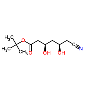 (3R,5r)-6-氰基-3,5-二羟基-己酸叔丁酯结构式_125971-93-9结构式