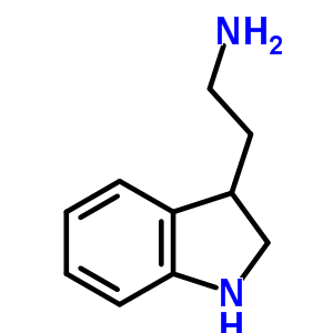 2-(吲哚-3-基)乙胺结构式_13078-91-6结构式