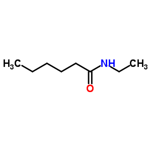 n-乙基-己酰胺结构式_13092-79-0结构式