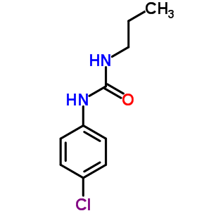 1-(4-氯-苯基)-3-丙基-脲结构式_13208-64-5结构式