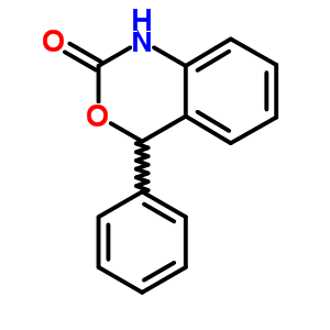 4-苯基-1,4-二氢-苯并[d][1,3]噁嗪-2-酮结构式_13260-76-9结构式