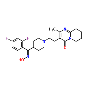 利司哌酮Z-肟结构式_132961-05-8结构式
