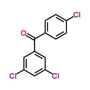 3,4,5-三氯苯甲酮结构式_13395-65-8结构式