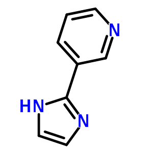 3-(咪唑-2-基)-吡啶结构式_13570-00-8结构式