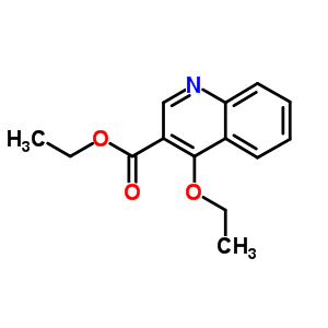 4-乙氧基喹啉-3-羧酸乙酯结构式_13720-96-2结构式