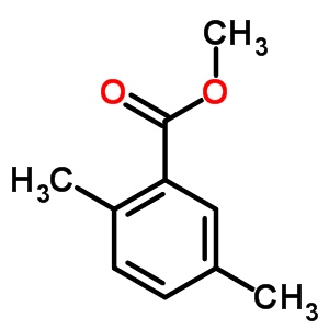 2,5-二甲基苯甲酸甲酯结构式_13730-55-7结构式