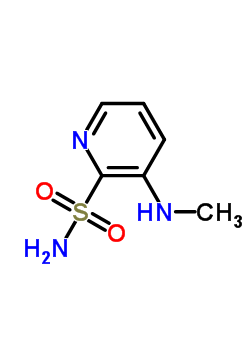 3-(甲基氨基)-2-吡啶磺酰胺结构式_138087-69-1结构式