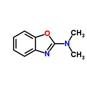 N,N-二甲基-1,3-苯并噁唑-2-胺结构式_13858-89-4结构式
