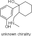 3-{1-羟基-2-[(甲基氨基)甲基]环己基}苯酚结构式_138853-73-3结构式